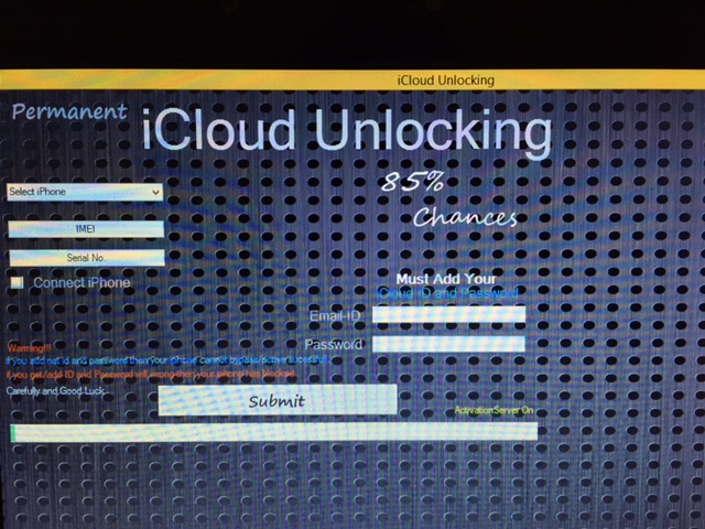 icloud unlocker serial number